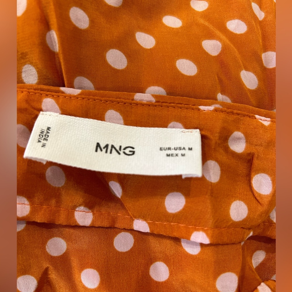 Mango Polka Dot Wrap Skirt - Picture 4 of 4